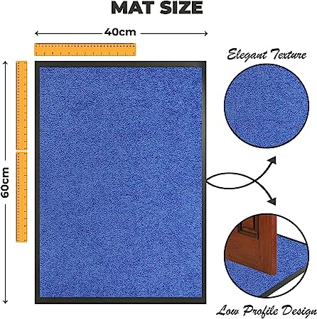 WC Bath Mat - Blue